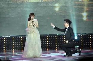 明星感人求婚现场